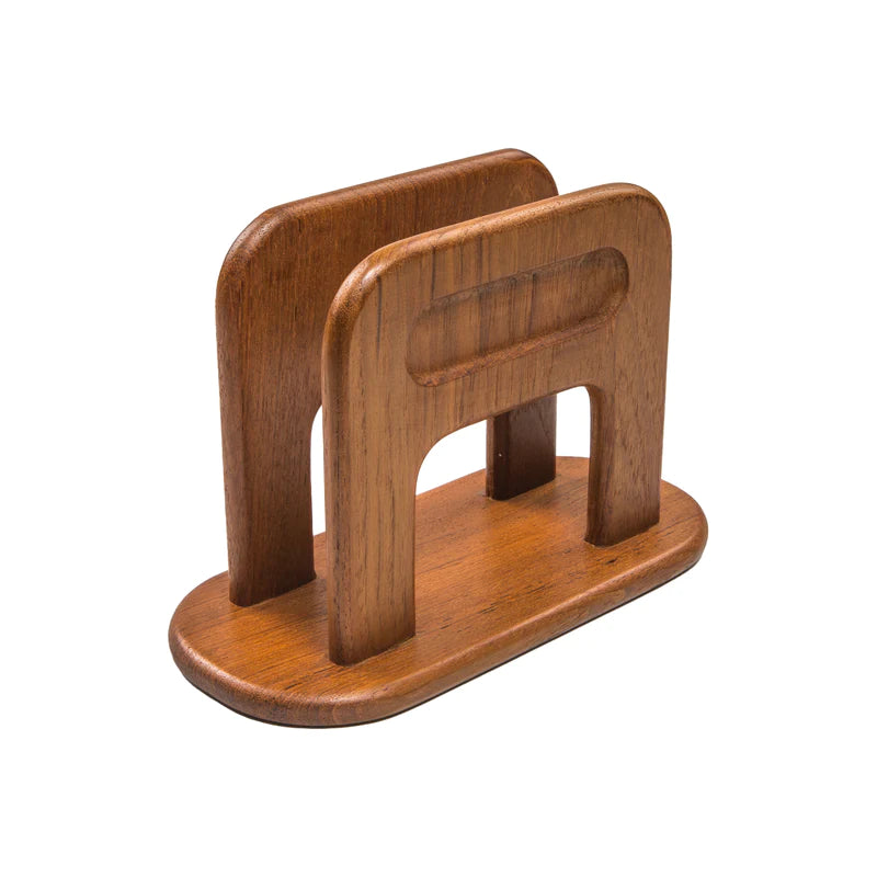 Whitecap Teak Traditional Napkin Holder Part 62432 - Essenbay Marine