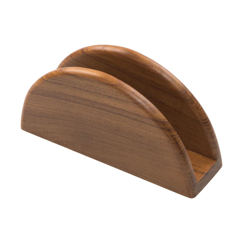 Whitecap Teak Napkin Holder Part 62433 - Essenbay Marine