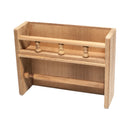 Whitecap Teak Spice Rack with Paper Towel Holder Part 62446 - Essenbay Marine
