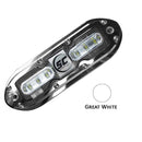 Shadow-Caster SCM-6 LED Underwater Light w/20' Cable - 316 SS Housing - Great White [SCM-6-GW-20] - Essenbay Marine