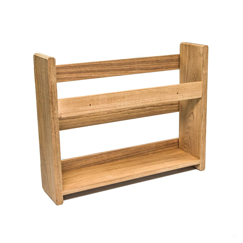 Whitecap Teak Magazine Storage Rack Part 62506 - Essenbay Marine