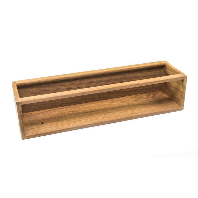 Whitecap Teak Audio Cassette Stow Away Utility Storage Rack Part 62522 - Essenbay Marine