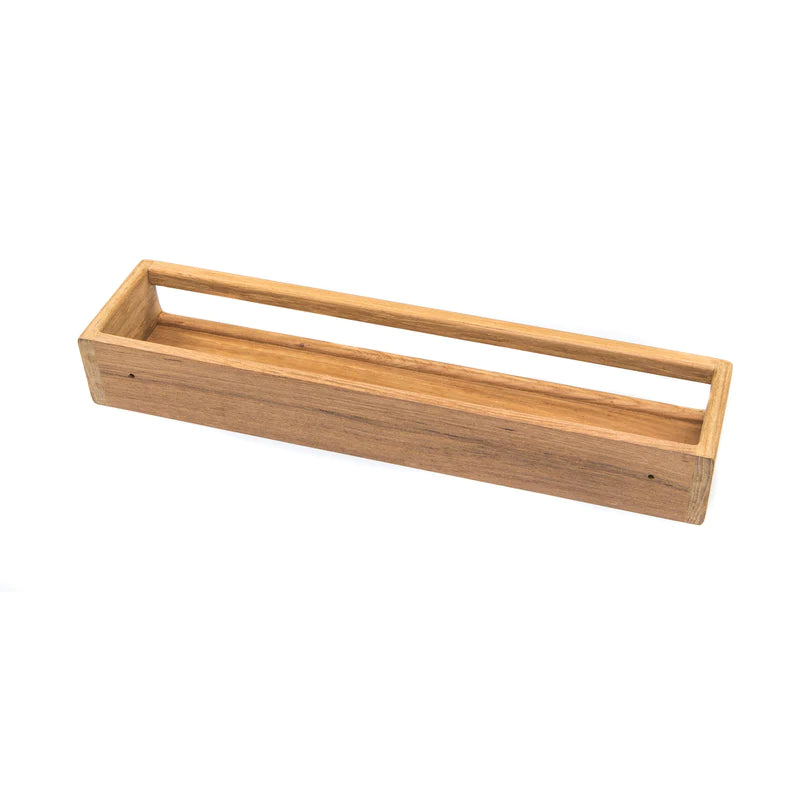 Whitecap Teak Shower Stow Away Utility Storage Rack / Shelf Part 62526 - Essenbay Marine