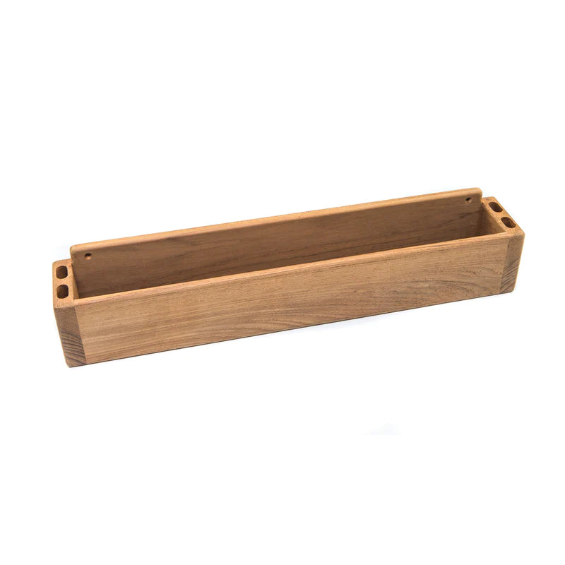 Whitecap Teak Navigation Desk Organizer Tray Part 62350 - Essenbay Marine