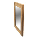 Whitecap Teak Rectangular Mirror 11" W x 15" H Part 62544 - Essenbay Marine