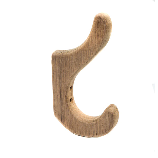 Whitecap Teak Hat / Coat / Utility Hook Part 62560 - Essenbay Marine