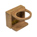 Whitecap Teak Folding Insulated Drink Holder Part 62602 - Essenbay Marine