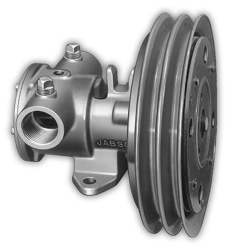 Jabsco 1-1/4" Electric Clutch Pump - Double A Groove Pulley - 12V [11870-0005] - Essenbay Marine