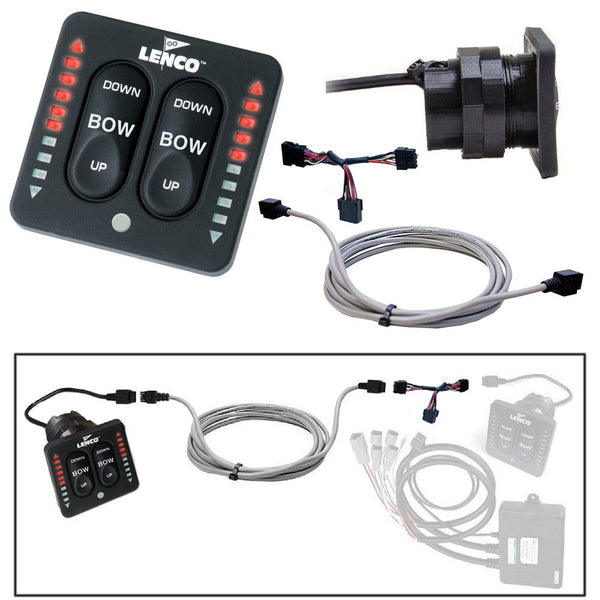 Lenco Flybridge Kit f/LED Indicator Key Pad f/Two-Piece Tactile Switch - 20' [11941-002] - Essenbay Marine