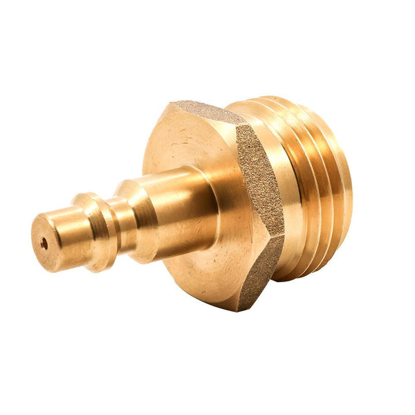 Camco Blow Out Plug - Brass - Quick-Connect Style [36143] - Essenbay Marine