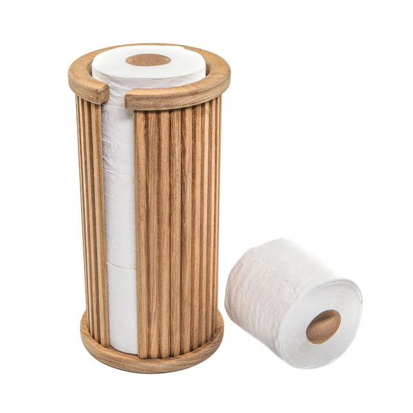 Whitecap Teak 3 Roll Toilet Paper Holder Part 63323 - Essenbay Marine