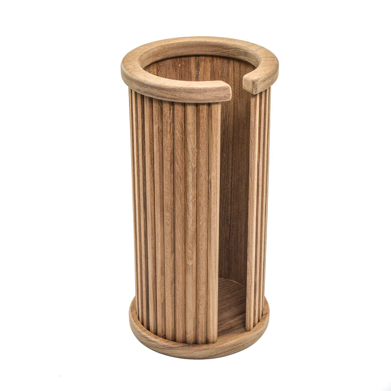 Whitecap Teak 3 Roll Toilet Paper Holder Part 63323 - Essenbay Marine