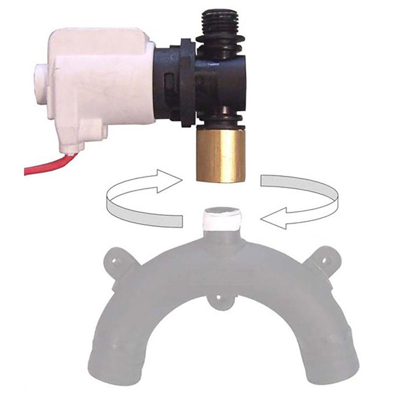 Jabsco Vented Loop Solenoid Valve f/37010 Series Toilet [37068-2000] - Essenbay Marine