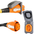 SmartPlug 50 Amp Non Metallic Gray Inlet  Plug Combo - Boat  RV [B50ASSYPG] - Essenbay Marine