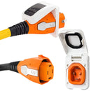 SmartPlug 50 Amp Non Metallic White Inlet  Plug Combo - Boat  RV [B50ASSYPW] - Essenbay Marine