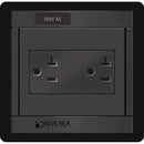 Blue Sea 1479 360 Panel - 120V AC DUal Outlet [1479] - Essenbay Marine