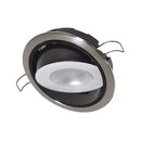 Lumitec Mirage Positionable Down Light - Spectrum RGBW Dimming - Polished Bezel [115117] - Essenbay Marine