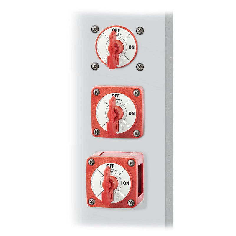 Blue Sea 6004 Single Circuit ON-OFF w/Locking Key - Red [6004] - Essenbay Marine