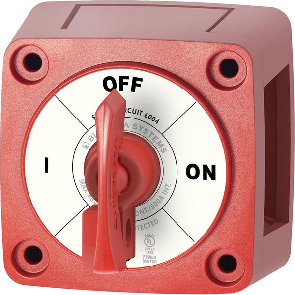 Blue Sea 6004 Single Circuit ON-OFF w/Locking Key - Red [6004] - Essenbay Marine