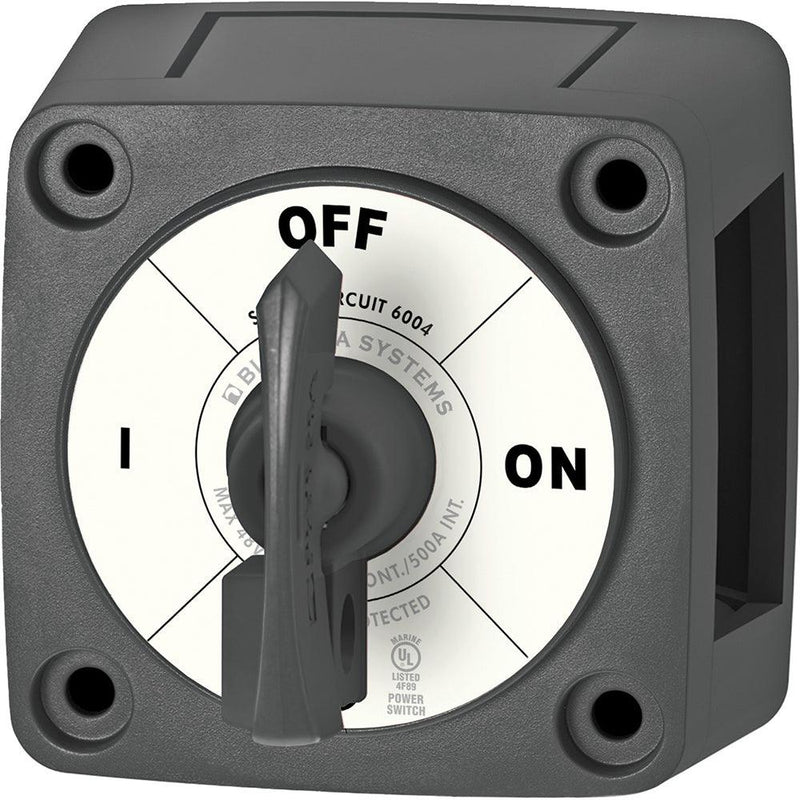 Blue Sea 6004200 Single Circuit ON-OFF w/Locking Key - Black [6004200] - Essenbay Marine