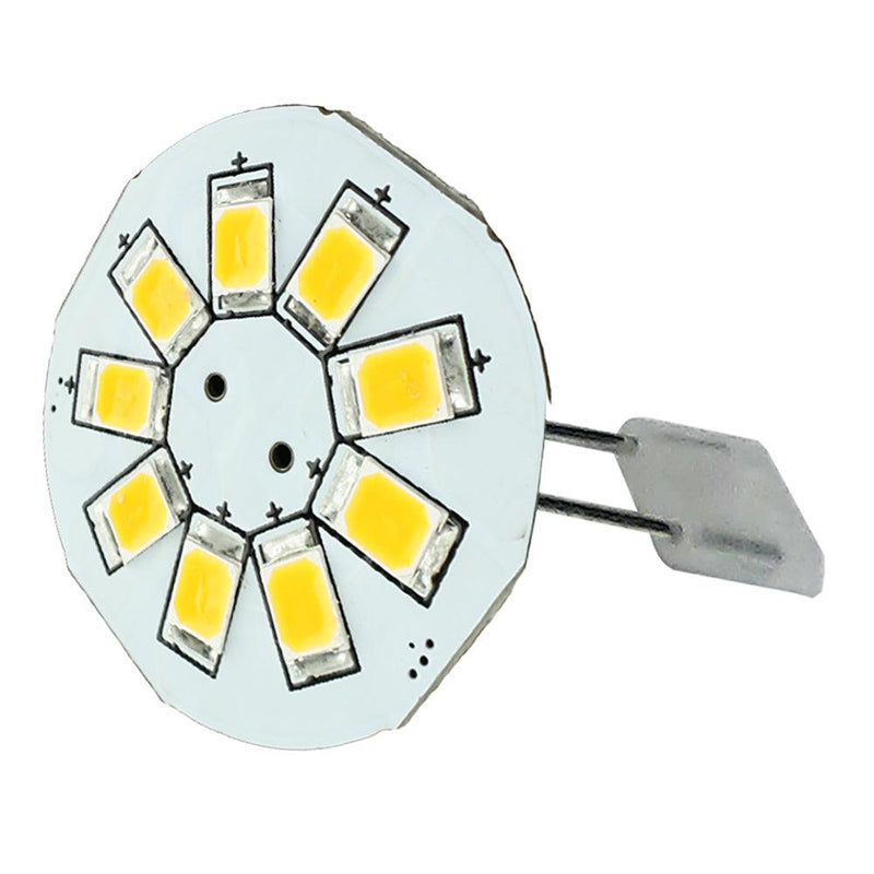 Lunasea G4 Back Pin 0.9" LED Light - Cool White [LLB-21BC-21-00] - Essenbay Marine