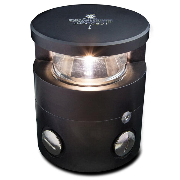 Lopolight Series 300-036 - Masthead Light - 5NM - Horizontal Mount - White - Black Housing [300-036-B] - Essenbay Marine