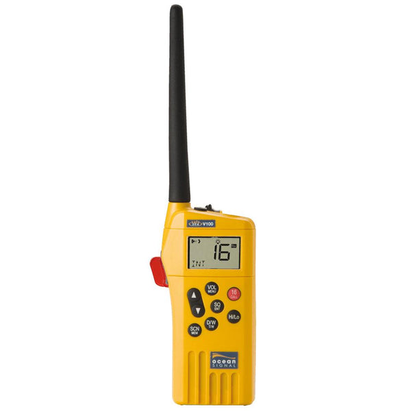 Ocean Signal SafeSea V100 GMDSS VHF Radio - 21 Channels [720S-00585] - Essenbay Marine