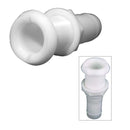 Perko 1-1/8" Thru-Hull Fitting f/Hose Narrow Flange - Plastic [0301DP6A] - Essenbay Marine