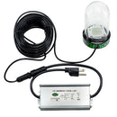 Hydro Glow SF100G 100W/120VVAC Underwater Dock Light - Green Anchored To Bottom [SF100G] - Essenbay Marine
