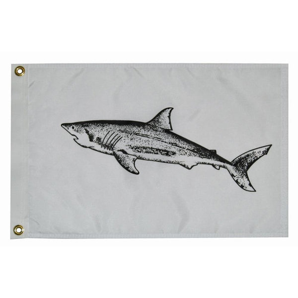 Taylor Made 12" x 18" Shark Flag [3218] - Essenbay Marine