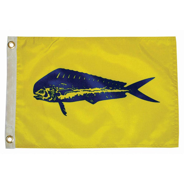 Taylor Made 12" x 18" Dolphin Flag [4218] - Essenbay Marine