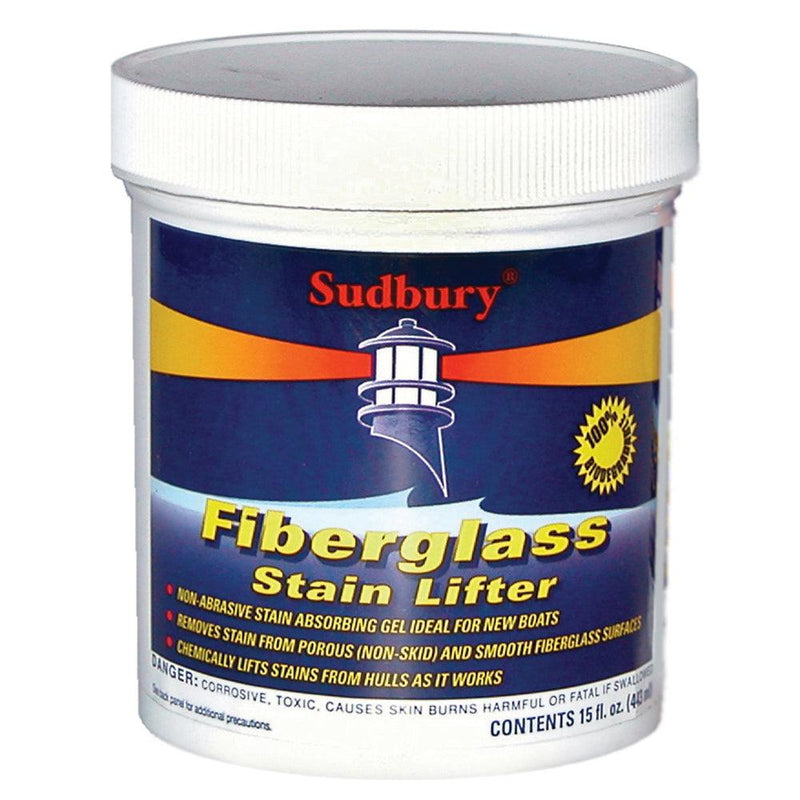 Sudbury Fiberglass Stain Lifter - Pint (16oz) [846P] - Essenbay Marine
