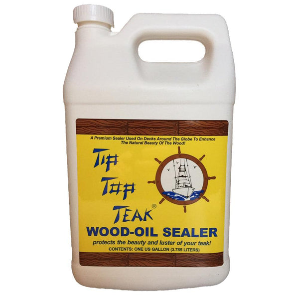 Tip Top Teak Wood Oil Sealer - Gallon [TS 1002] - Essenbay Marine