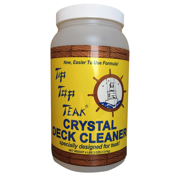 Tip Top Teak Crystal Deck Cleaner - Half Gallon (4lbs 3oz) [TC 2001] - Essenbay Marine