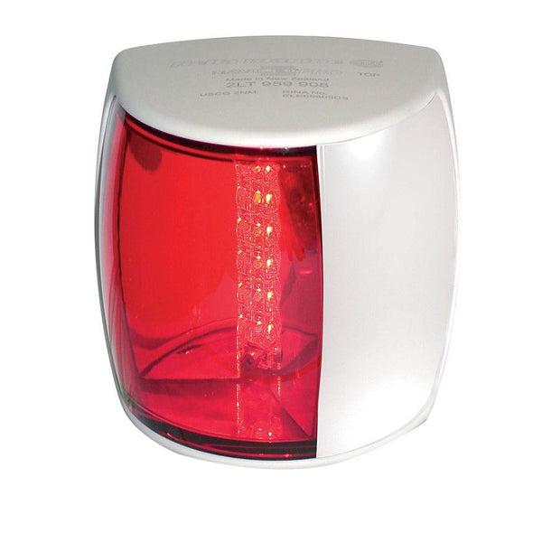 Hella Marine NaviLED PRO Port Navigation Lamp - 2nm - Red Lens/White Housing [959900011] - Essenbay Marine
