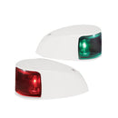 Hella Marine NaviLED Deck Mount Port & Starboard Pair - 2nm - Colored Lens/White Housing [980620811] - Essenbay Marine