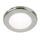 Hella Marine EuroLED 75 3" Round Screw Mount Down Light - White LED - Stainless Steel Rim - 12V [958110021] - Essenbay Marine