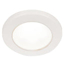 Hella Marine EuroLED 75 3" Round Screw Mount Down Light - White LED - White Plastic Rim - 24V [958110111] - Essenbay Marine