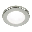 Hella Marine EuroLED 75 3" Round Screw Mount Down Light - White LED - Stainless Steel Rim - 24V [958110121] - Essenbay Marine