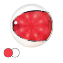 Hella Marine EuroLED 130 Surface Mount Touch Lamp - Red/White LED - White Housing [959950121] - Essenbay Marine