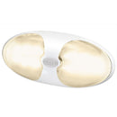Hella Marine DuraLED 12 Interior/Exterior Lamp - Warm White LED - White Housing [959700701] - Essenbay Marine