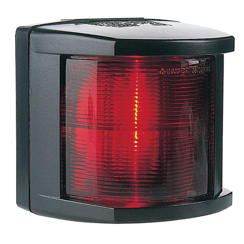 Hella Marine Port Navigation Light - Incandescent - 2nm - Black Housing - 12V [002984335] - Essenbay Marine