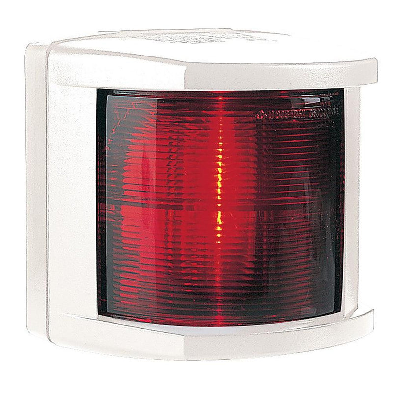 Hella Marine Port Navigation Light - Incandescent - 2nm - White Housing - 12V [002984385] - Essenbay Marine