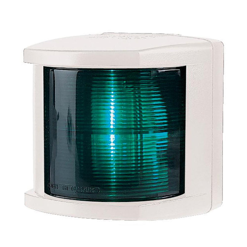 Hella Marine Starboard Navigation Light - Incandescent - 2nm - White Housing - 12V [002984395] - Essenbay Marine