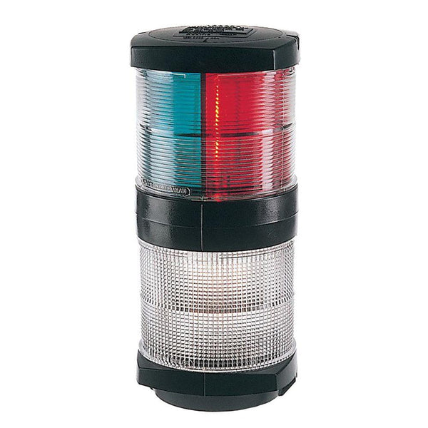 Hella Marine Tri-Color Navigation Light/Anchor Navigation Lamp- Incandescent - 2nm - Black Housing - 12V [002984601] - Essenbay Marine