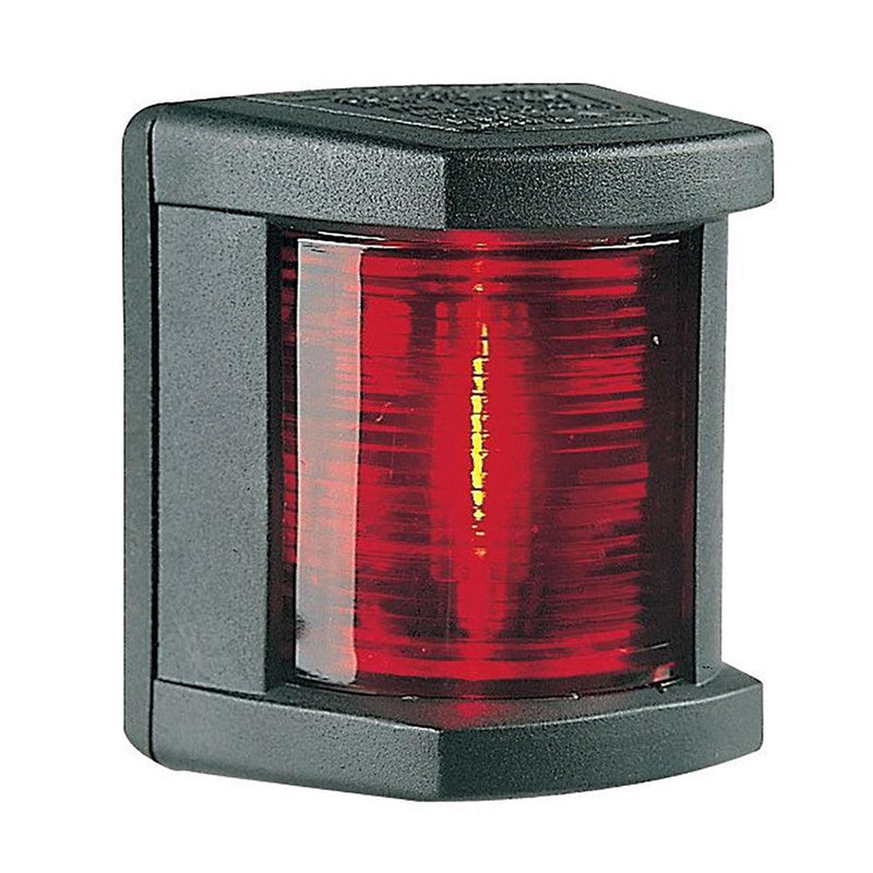 Hella Marine Port Navigation Lamp- Incandescent - 1nm - Black Housing - 12V [003562035] - Essenbay Marine