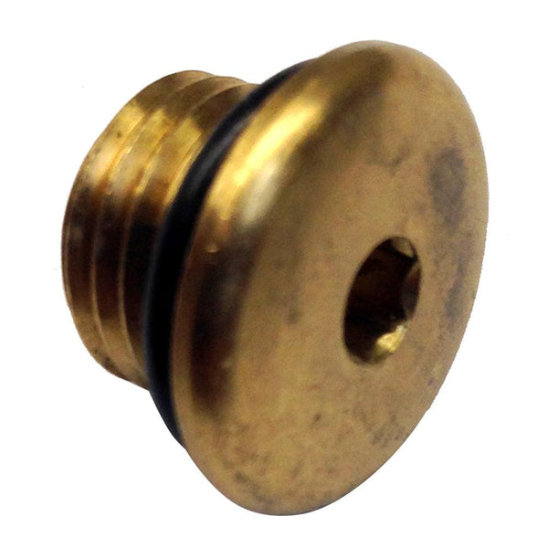 Uflex Brass Plug w/O-Ring for Pumps [71928P] - Essenbay Marine