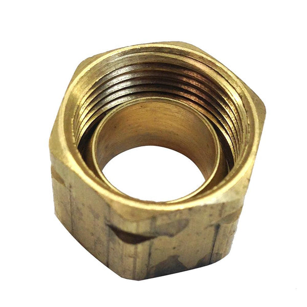 Uflex Brass Compression Nut w/Sleeve #61CA-6 [71004K] - Essenbay Marine
