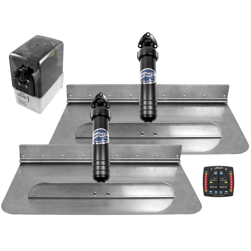 Bennett 1812ATP 18 x 12 Hydraulic Trim Tabs with ATP [1812ATP] - Essenbay Marine