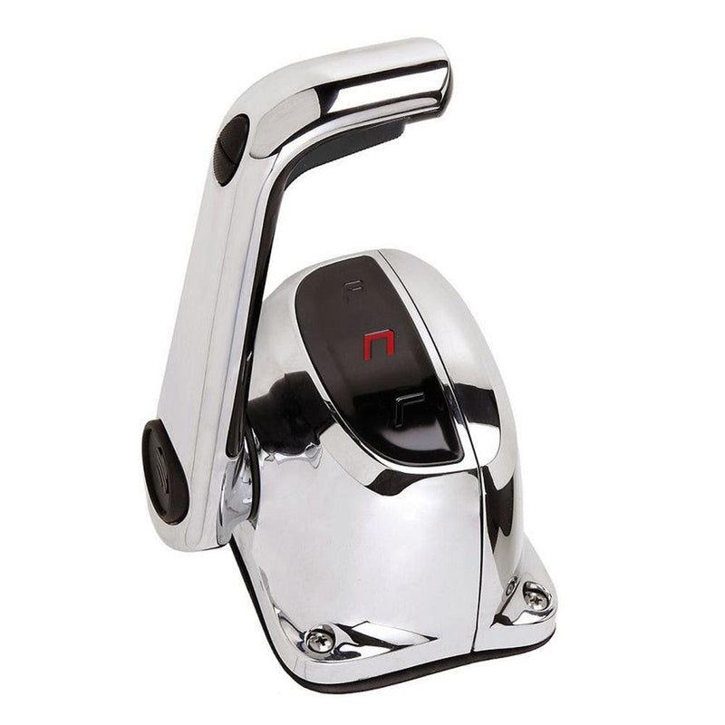 UflexSingle Lever Top Mount Control w/Neutral Lock  Trim Switch - Chrome [B501CHT/L] - Essenbay Marine